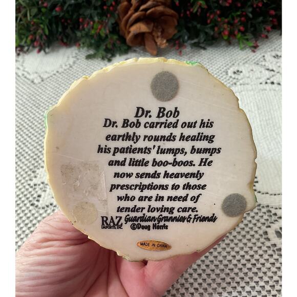 1999 Dr. Bob Heaven's Helper Figurine Doug Harris Guardian Grannies Figurine - Picture 6 of 7